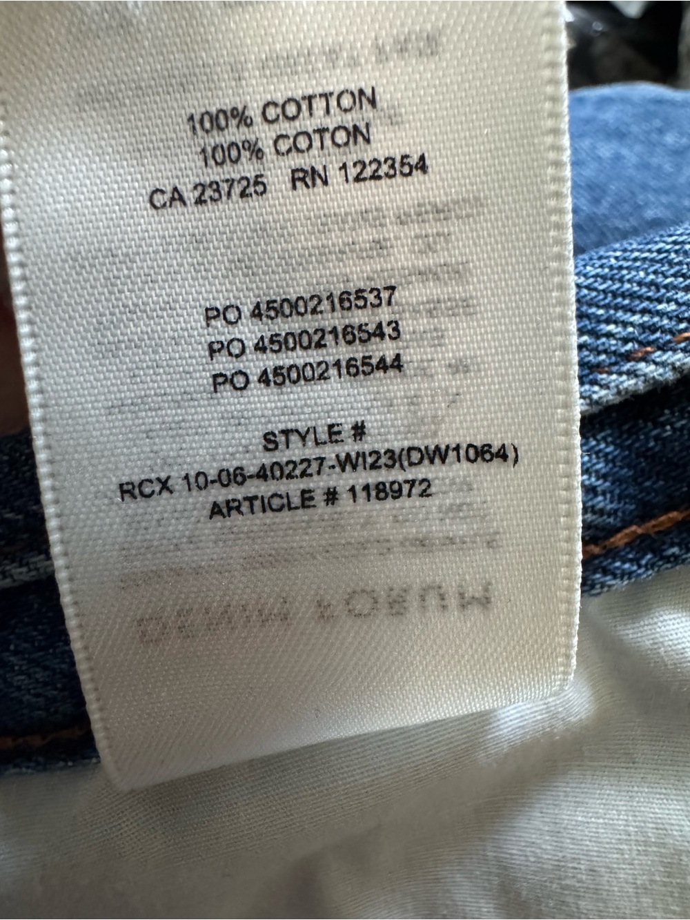 Aritzia Denim Forum The 90’s Iggy Lo Rise Baggy Wide Leg Jeans size 30 - Picture 12 of 12